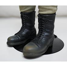 1:6 Scale German WWII ParaTrooper Boot (Black)